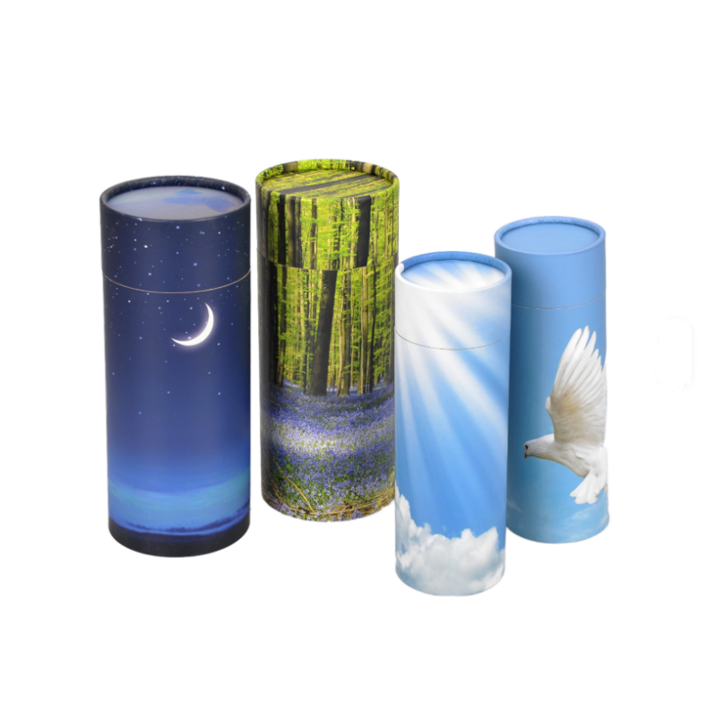 Biodegradable Paper Pet Ashes Scattering Tube